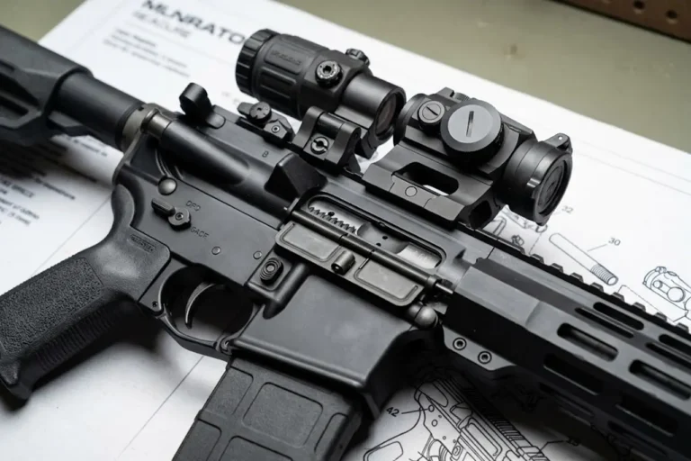 Récepteur fusil d'assaut 6.8mm
