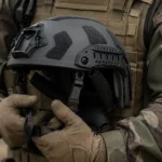 Casque militaire français pour les opérations de combat